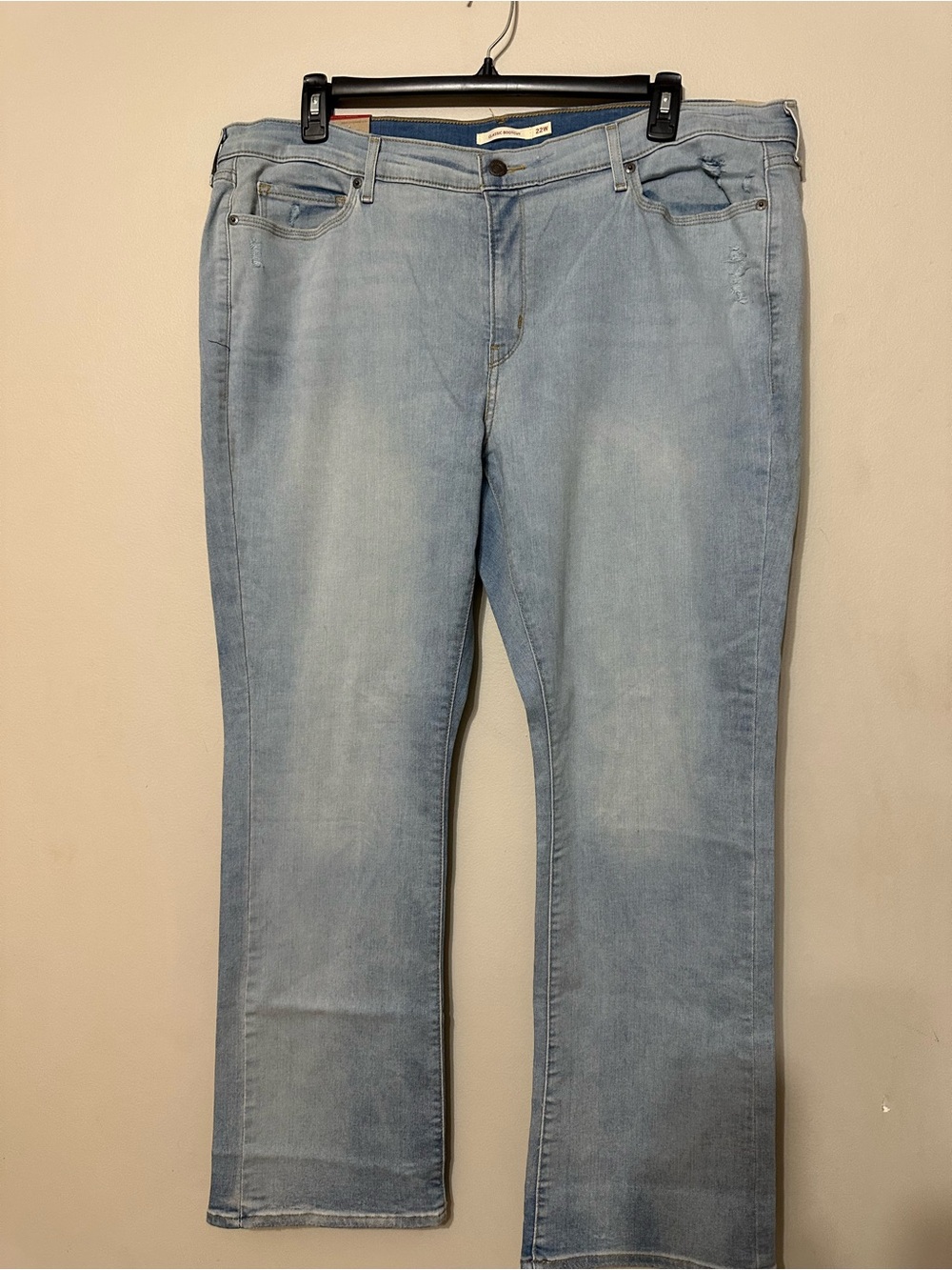Levi's Women's Light Wash Boot Cut Jeans Size 22W